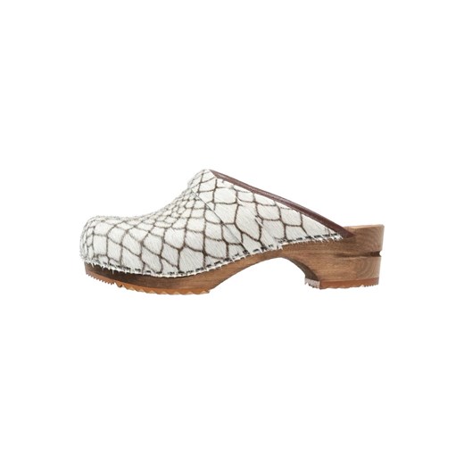 Sanita CAROLINE Drewniaki i Chodaki white