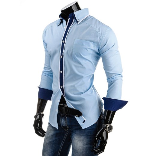 Koszula z długim rękawem męska (dx0656)