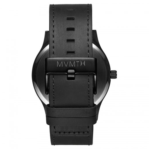 CLASSIC BLACK/BLACK LEATHER Mvmt Watches szary theClassy.pl