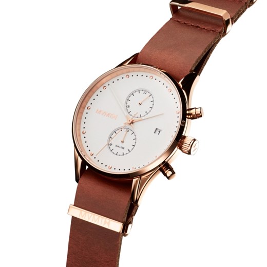 VOYAGER ROSEWOOD brazowy Mvmt Watches  theClassy.pl