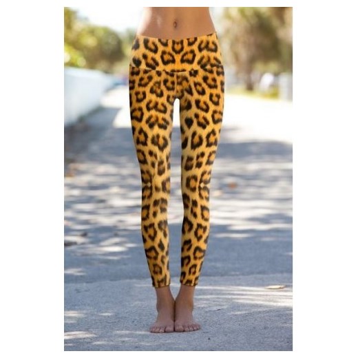 Leopard skin leggins s