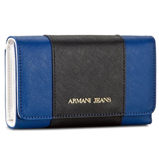 Duży Portfel Damski ARMANI JEANS - C5V85 S6 18 Blu Royal  Armani Jeans  eobuwie.pl