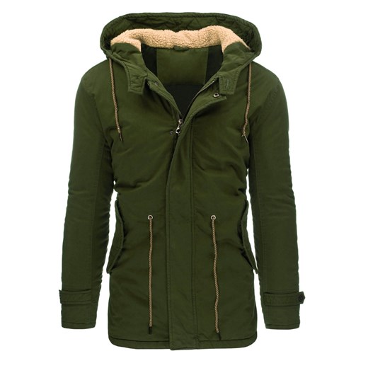 Kurtka parka męska zimowa oliwkowa (tx1507) XXL DSTREET