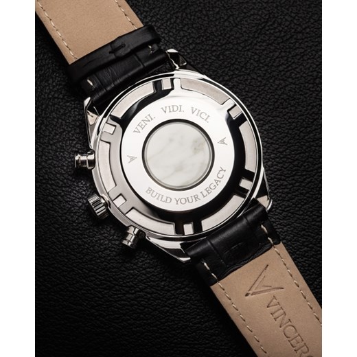 THE CHRONO'S WHITE/GOLD  Vincero Collective  theClassy.pl