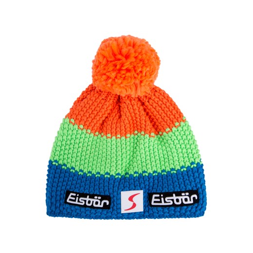 Czapka EISBAR STAR NEON POMPON Eisbär niebieski  S'portofino