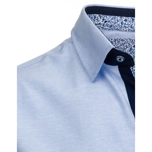 Koszula męska błękitna (dx1210)   XL DSTREET