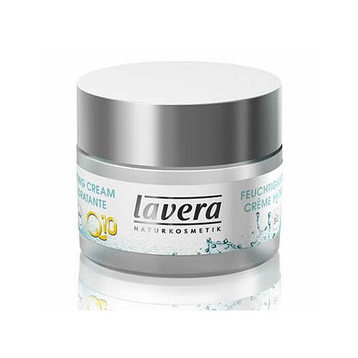 Lavera Basis Sensitiv krem nawilżający przeciwstarzeniowy z koenzymem Q10 50ml kosmetyki-maya bialy kremy