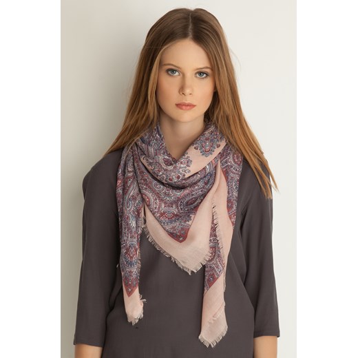 Chusta ze wzorem paisley brazowy Orsay 00 orsay.com