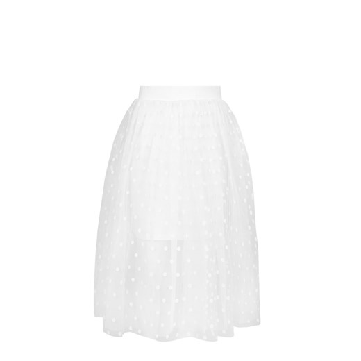 White Mesh Midi Skirt  Tally Weijl   