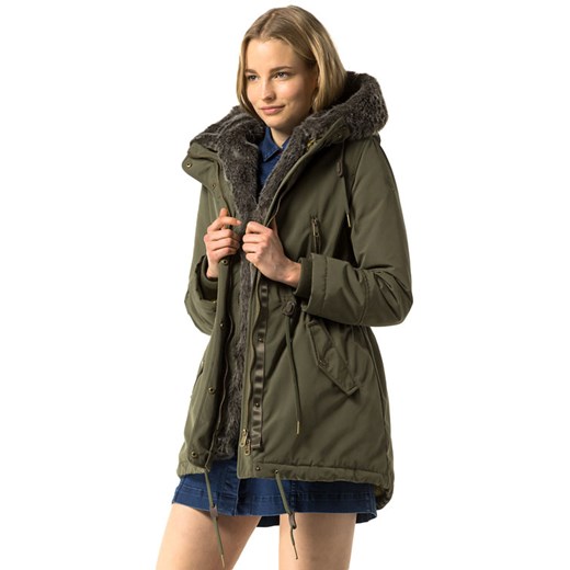 Splendear PARKA NEW YASMIN szary Tommy Hilfiger splendear.com