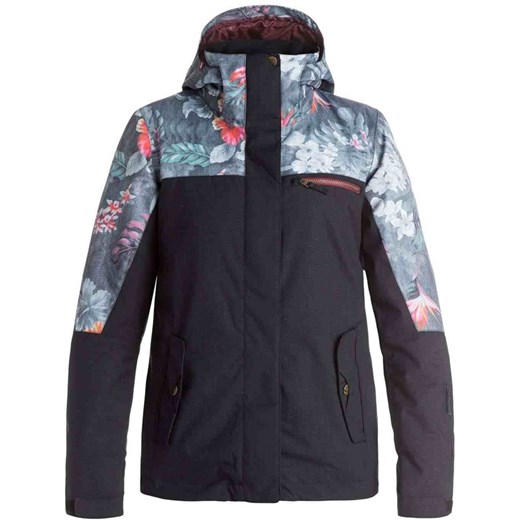 kurtka ROXY - Roxy Jetty Block Jk (MLR6) czarny Snowbitch