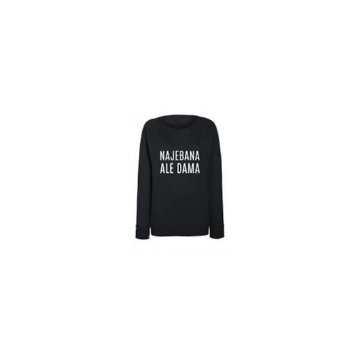 Bluza CZARNA "NAJEBANA ALE DAMA"