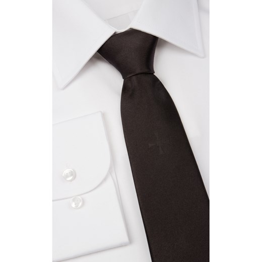 Krawat męski bialy   okazyjna cena Próchnik 