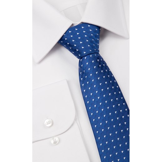 Krawat 14 - 72  niebieski  wyprzedaż Próchnik 