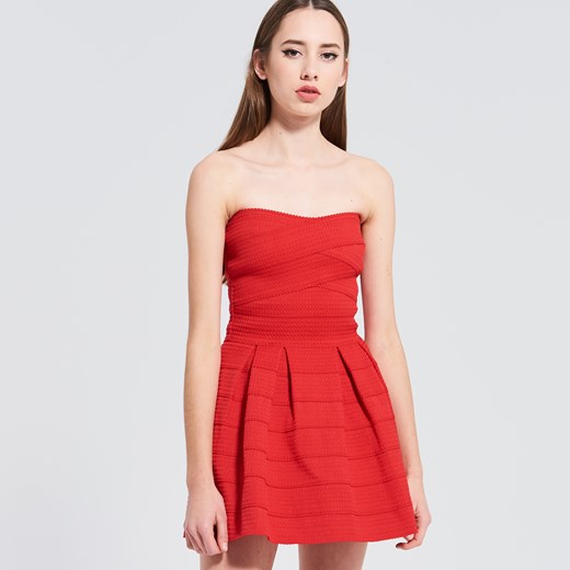 Sinsay - Sukienka classy&fabulous - Czerwony