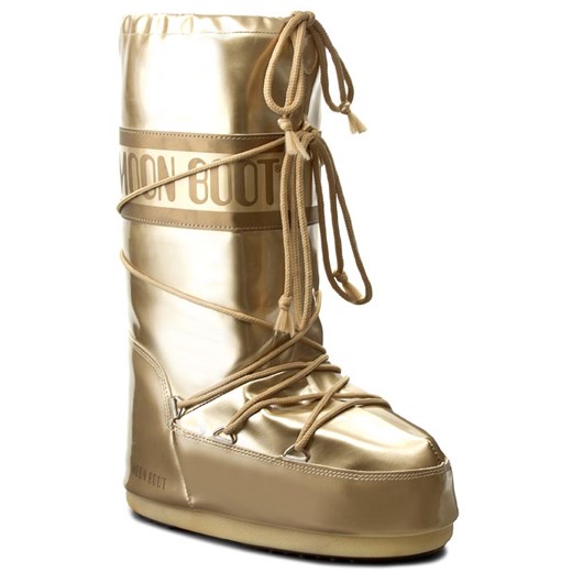 Śniegowce MOON BOOT - Vinile Met. 14021400003 Oro Moon Boot  35/38 eobuwie.pl