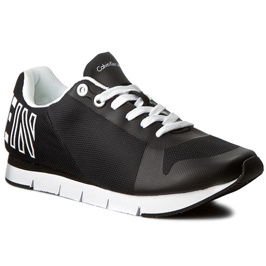 Sneakersy CALVIN KLEIN JEANS - Jabre S1658 Black/White  Calvin Klein 43 eobuwie.pl