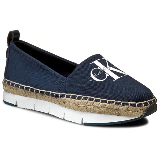 Espadryle CALVIN KLEIN JEANS - Genna R3768 Navy szary Calvin Klein 39 eobuwie.pl