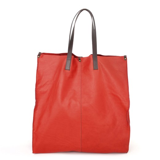 Skórzana TOREBKA DAMSKA VENEZIA 2384 M FRA-MO shopper bag sagana-pl torebka