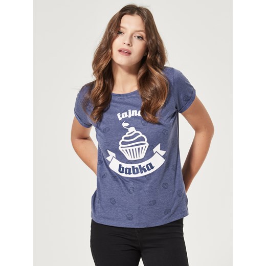 House - T-shirt fajna babka - Niebieski House niebieski L