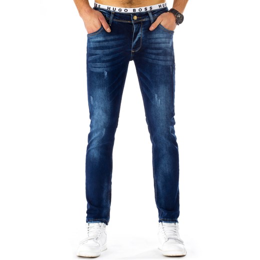 Spodnie jeansowe męskie (ux0794)  Jeans s31 DSTREET