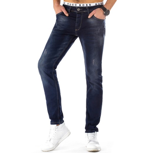 Spodnie jeansowe męskie (ux0799) Jeans  s32 DSTREET