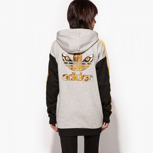 ADIDAS BLUZA HOODED RITA ORA szary Adidas S promocja galeriamarek.pl