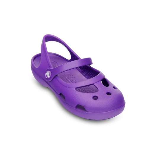 BUTY CROCS SHAYNA GIRLS 11372 NEON PURPLE fioletowy Crocs 29-30 yessport.pl