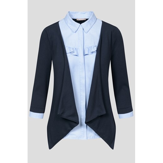 Bluzka bliźniak 2-w-1 Orsay czarny 42 orsay.com
