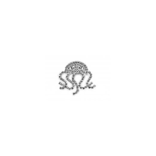 Broszka kryształowa, ośmiornica  Kiara uniwersalny Kiara, Sztuczna Biżuteria Jablonex