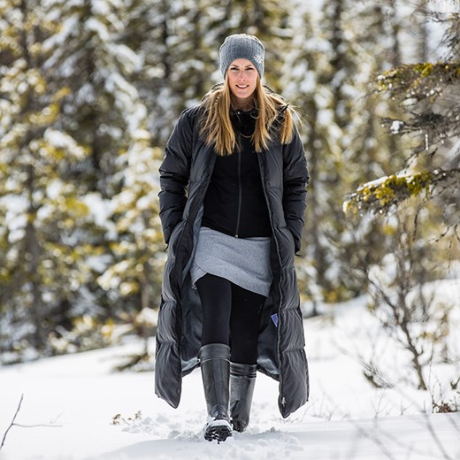 HELLA DOWN COAT BLACK