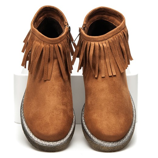 Zamszowe buty w stylu boho DOROTEIA Kylie  36 merg.pl