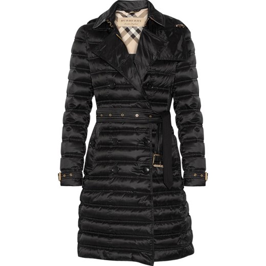 Quilted shell down coat Burberry   NET-A-PORTER