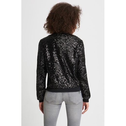 Kurtka bomber z cekinami Orsay czarny 40 orsay.com