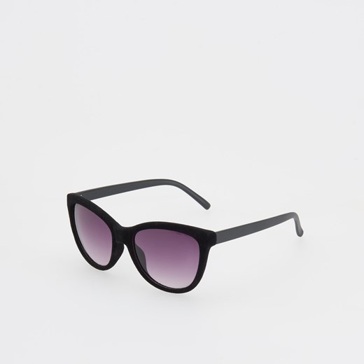 Reserved - Okulary przeciwsłoneczne - Czarny - damska bialy Reserved One Size 