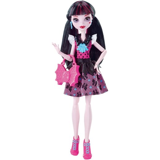Monster High, Modne Straszyciółki, Draculaura, lalka z akcesoriami Mattel smyk