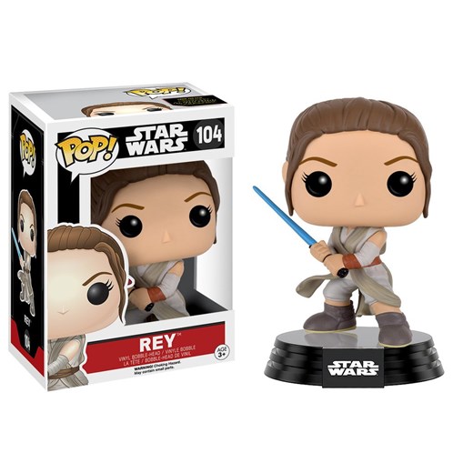 Funko Pop! Star Wars, Rey Battle Pose, figurka winylowa Funko smyk