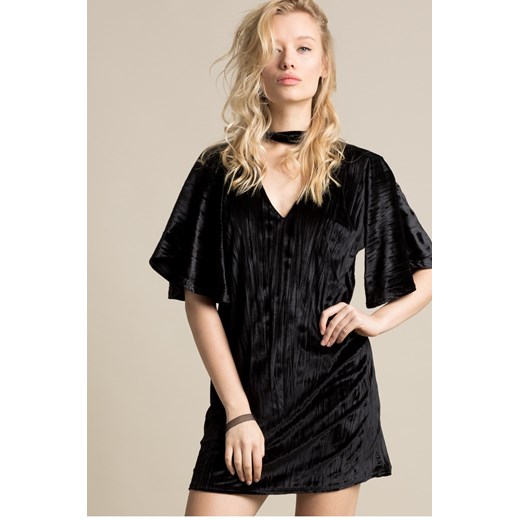 Missguided - Sukienka Velvet Choker Missguided 36 promocyjna cena ANSWEAR.com