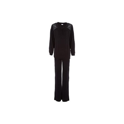 Black Lace Sleeve Pyjamas czarny   tkmaxx