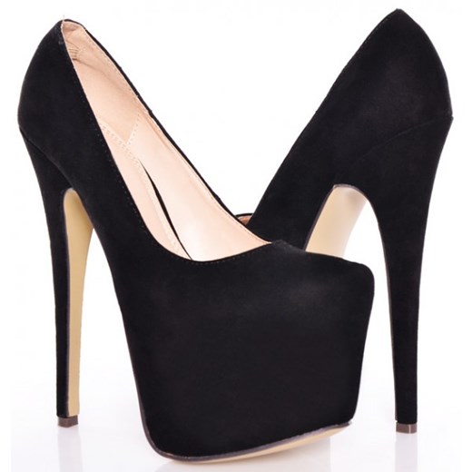 Prowokacyjne Czarne Czółenka - Sexy Szpilki 17cm! Wilady 38 okazyjna cena