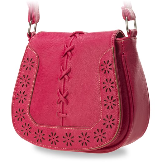 Listonoszka damska torebka w stylu hippie - różowy
