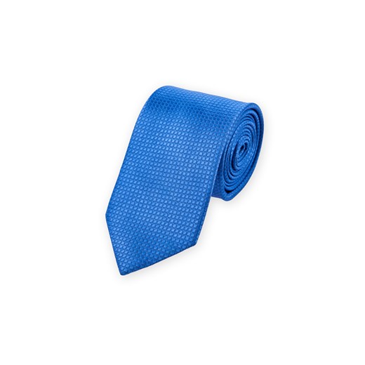krawat niebieski