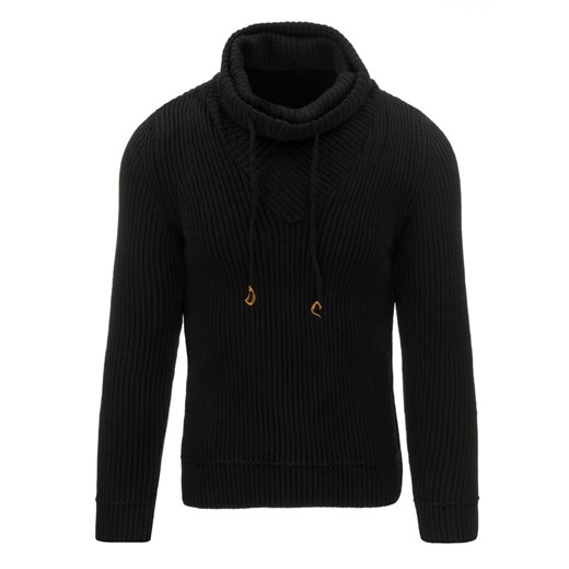 Czarny sweter męski (wx0482)