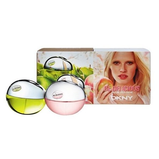 DKNY Be Delicious W Zestaw perfum Edp 30ml + 30ml Edp Fresh Blossom e-glamour pomaranczowy zestaw