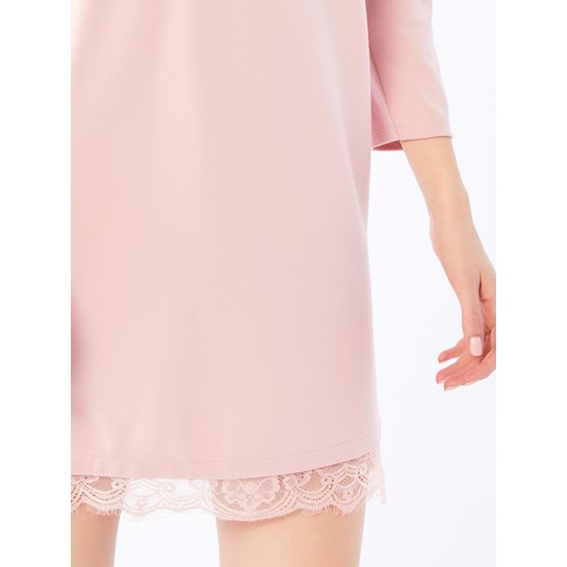 Mohito - Sukienka z ozdobną gipiurą - Różowy bezowy Mohito XL 