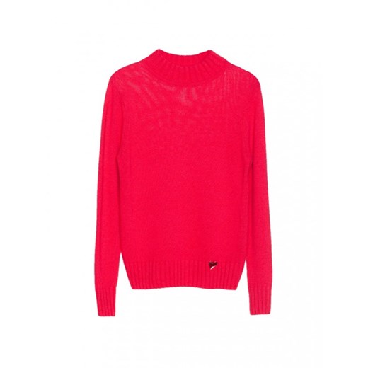 Sweter z domieszką wełny i kaszmiru L'AF RED