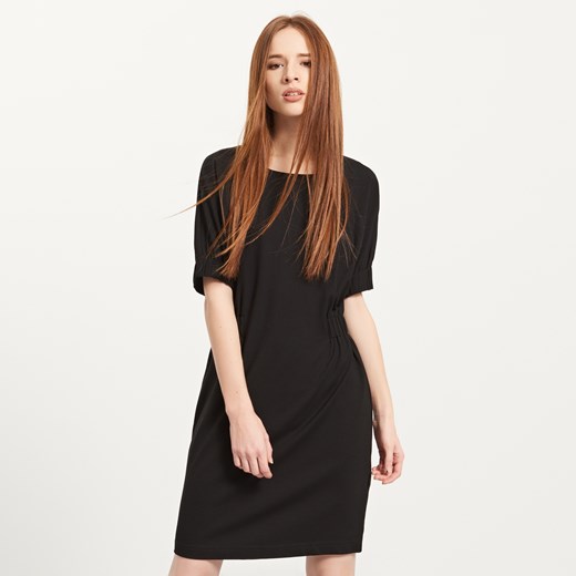 Reserved - Gładka sukienka - Czarny czarny Reserved XL 