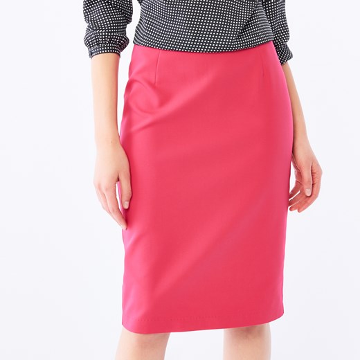 Mohito - Ołówkowa spódnica - Różowy rozowy Mohito 36 