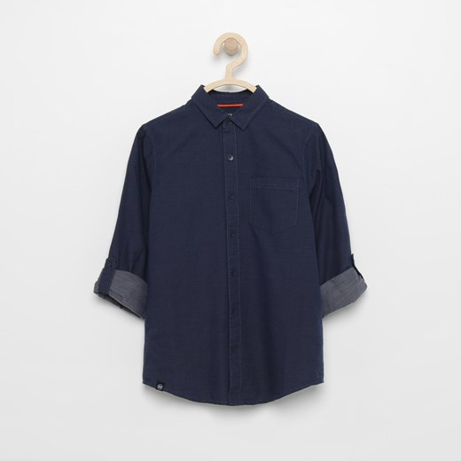 Reserved - Koszula dla eleganta - Granatowy Reserved czarny 158 