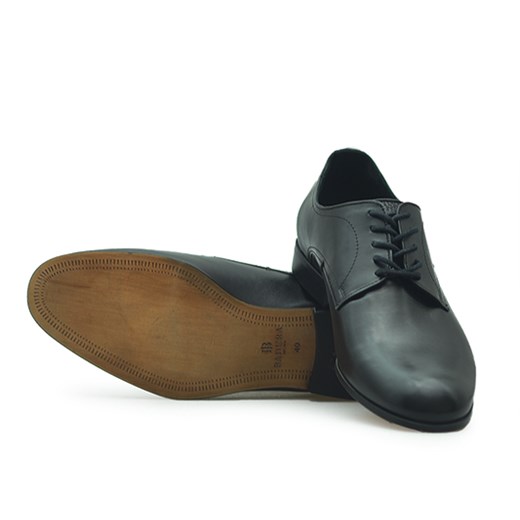 Pantofle Badura 7565 Czarne lico brazowy Badura  Arturo-obuwie